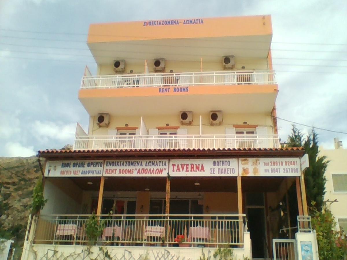Apollon Aparthotel Tsoútsouros Exterior foto