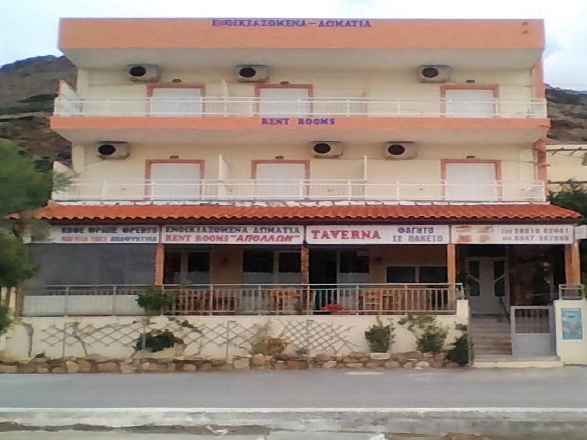 Apollon Aparthotel Tsoútsouros Exterior foto